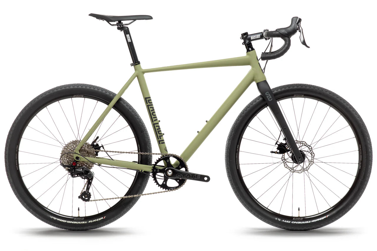 6061 Black Label All-Road - Matte Olive (650b / 700c)