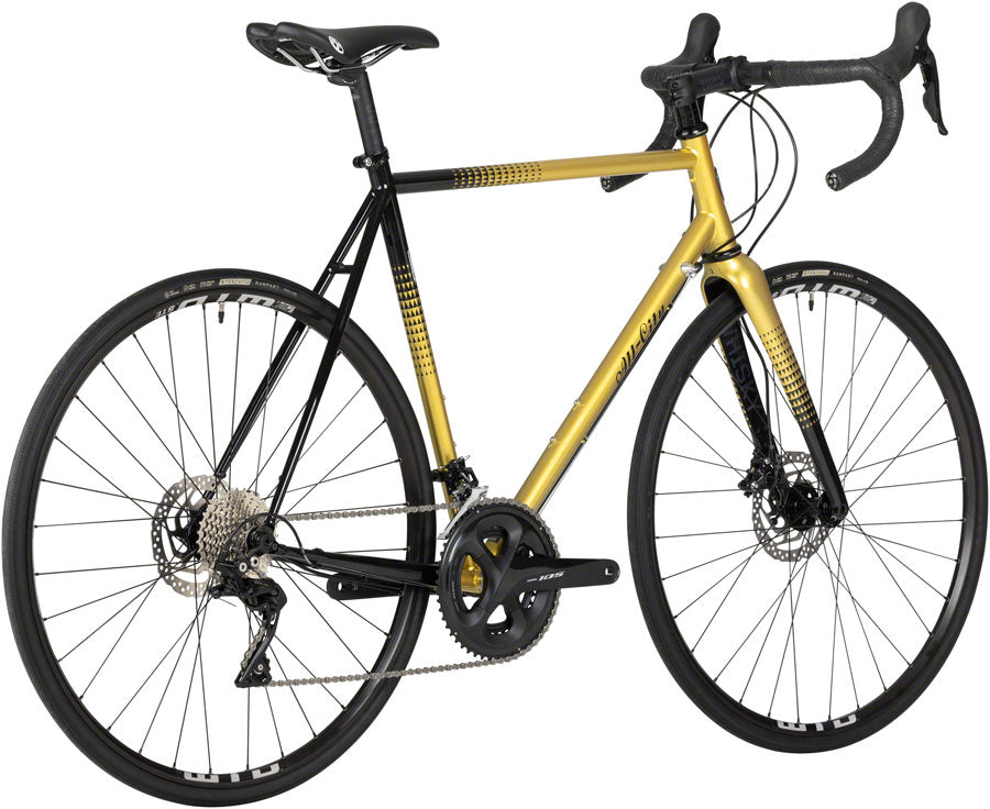 All-City Zig Zag Bike - 700c, Steel, 105, Golden Leopard