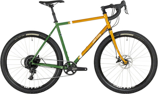 All-City Gorilla Monsoon Bike - 650b, Steel, APEX, Tangerine Evergreen