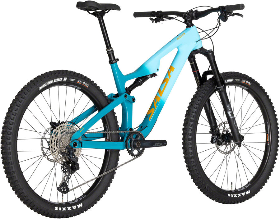 Salsa Rustler Carbon SLX Bike - 27.5", Carbon, Teal Fade