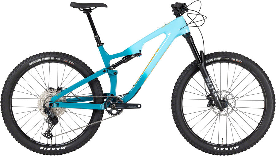 Salsa Rustler Carbon SLX Bike - 27.5", Carbon, Teal Fade