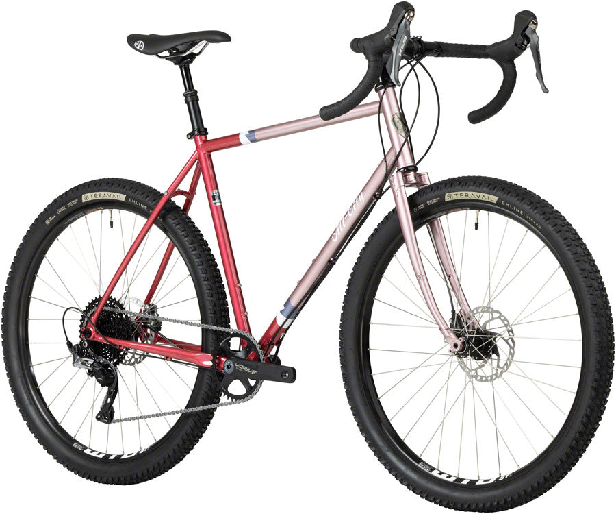 All-City Gorilla Monsoon Bike - 650b, Steel, GRX, Hotberry Rhubarb