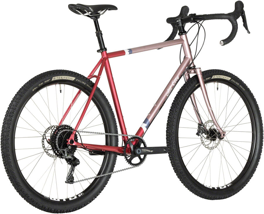 All-City Gorilla Monsoon Bike - 650b, Steel, GRX, Hotberry Rhubarb