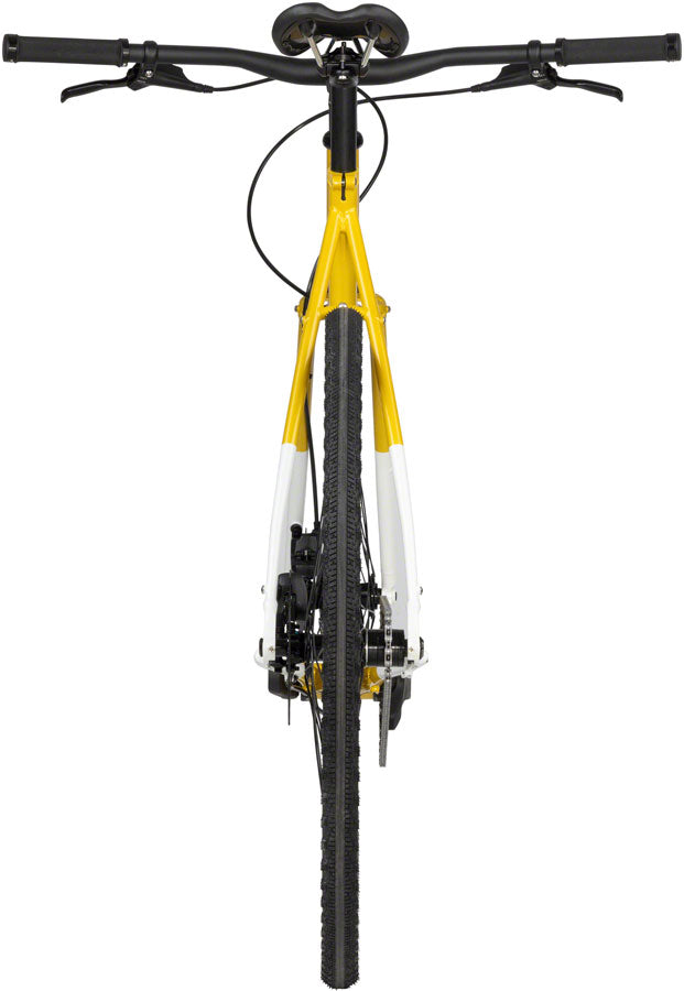 All-City Super Professional Flat Bar Single Speed Bike - 700c, Steel, Lemon Dab