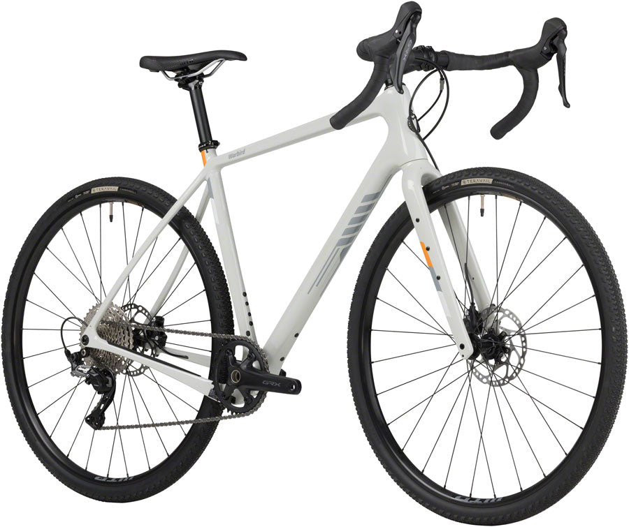 Salsa Warbird C GRX 600 1x Bike - 700c, Carbon, Light Gray