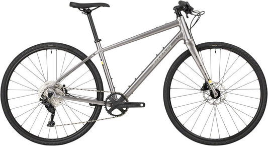 Salsa Journeyer 2.1 Flat Bar Deore 10 700 Bike - 700c, Aluminum, Ash Grey