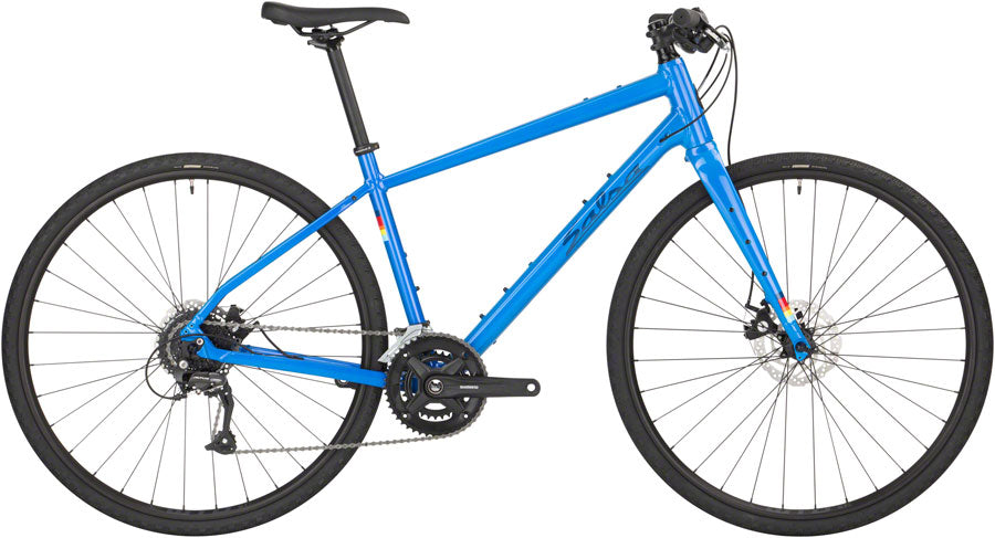 Salsa Journeyer 2.1 Flat Bar Altus 700 Bike - 700c, Aluminum, Blue