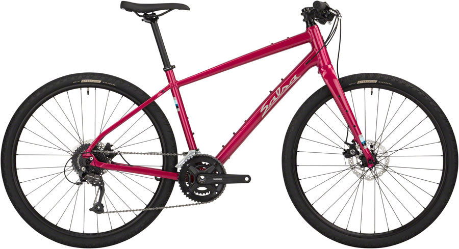 Salsa Journeyer 2.1 Flat Bar Altus 650 Bike - 650b, Aluminum, Ruby Red