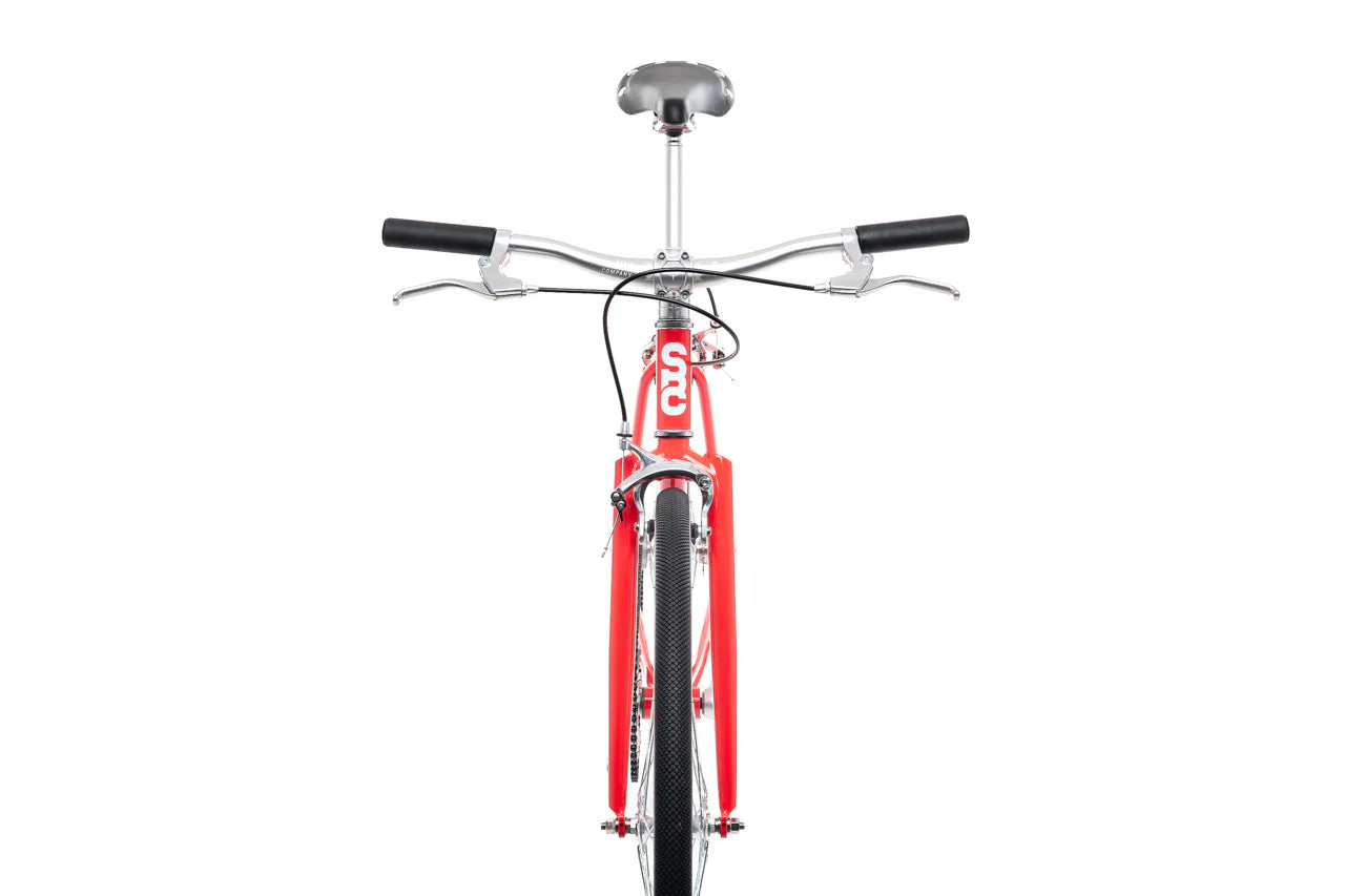 4130 - Tropical Red – (Fixed Gear / Single-Speed)