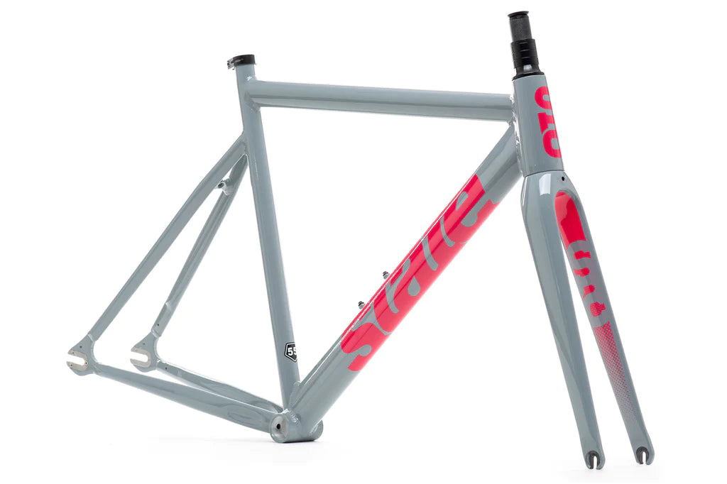 6061 Black Label v3 - Frame Set - Grey / Fuchsia