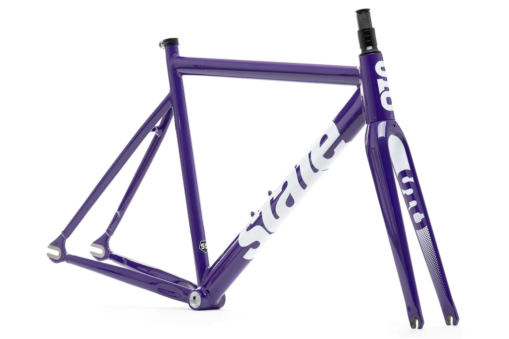 6061 Black Label v3 - Frame Set - Purple / White