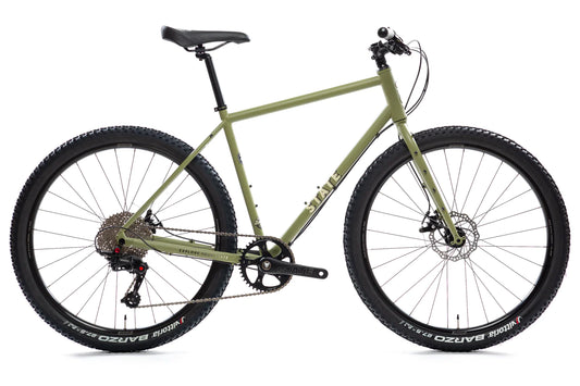 State Bicycle Co. 4130 All-Road - Flat Bar - Matte Olive (650b / 700c)