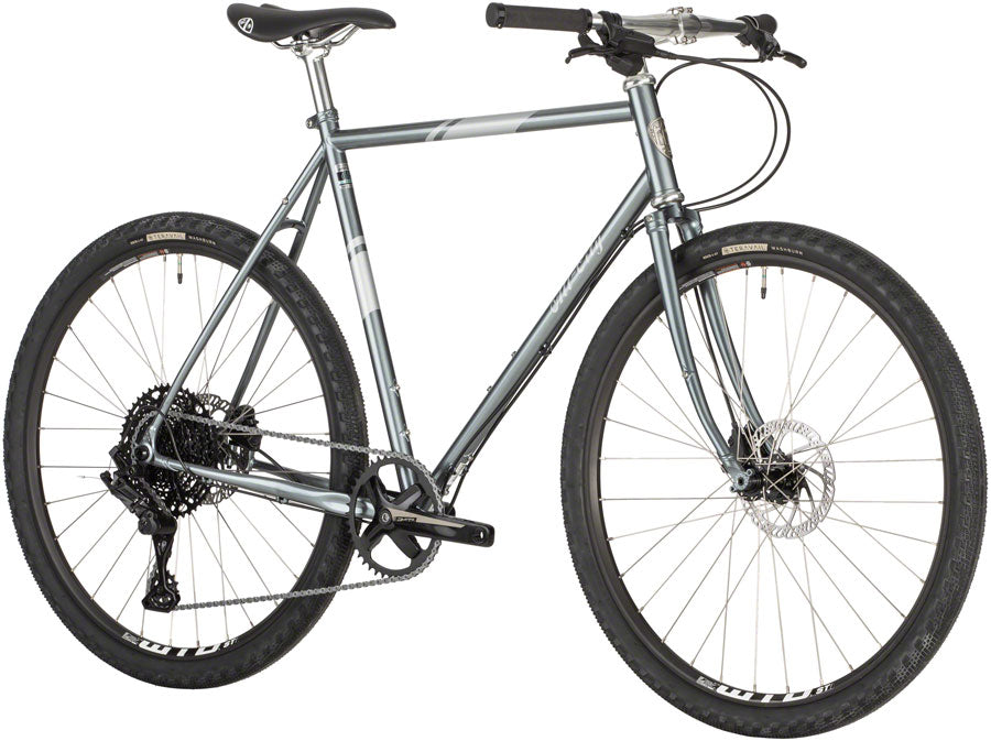 All-City - Space Horse Flat Bar microSHIFT Bike - Moon Powder