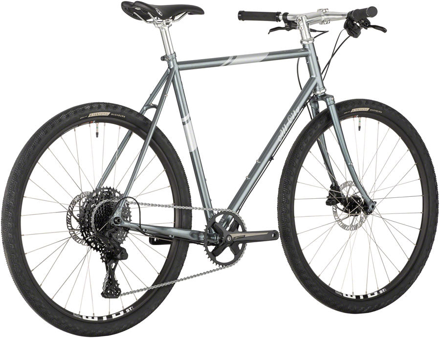 All-City - Space Horse Flat Bar microSHIFT Bike - Moon Powder