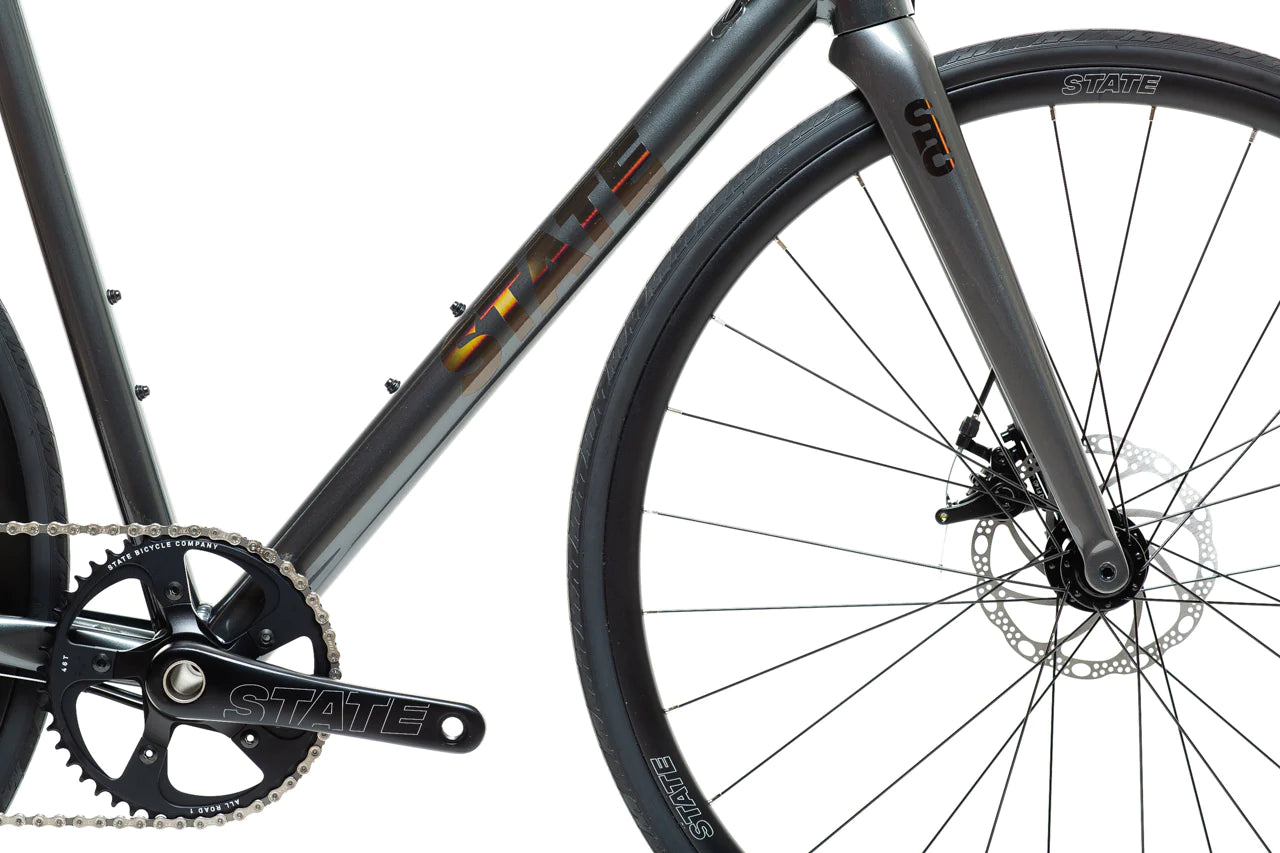 State Bicycle Co. Undefeated Disc Road - Graphite / Prism