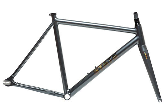 State Bicycle - Undefeated Track Frame & Fork Set - Graphite / Prism