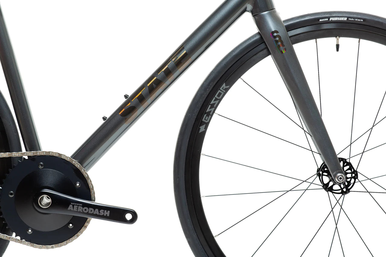 Fixie State Bicycle Co. Undefeated Track - Graphite / Prism