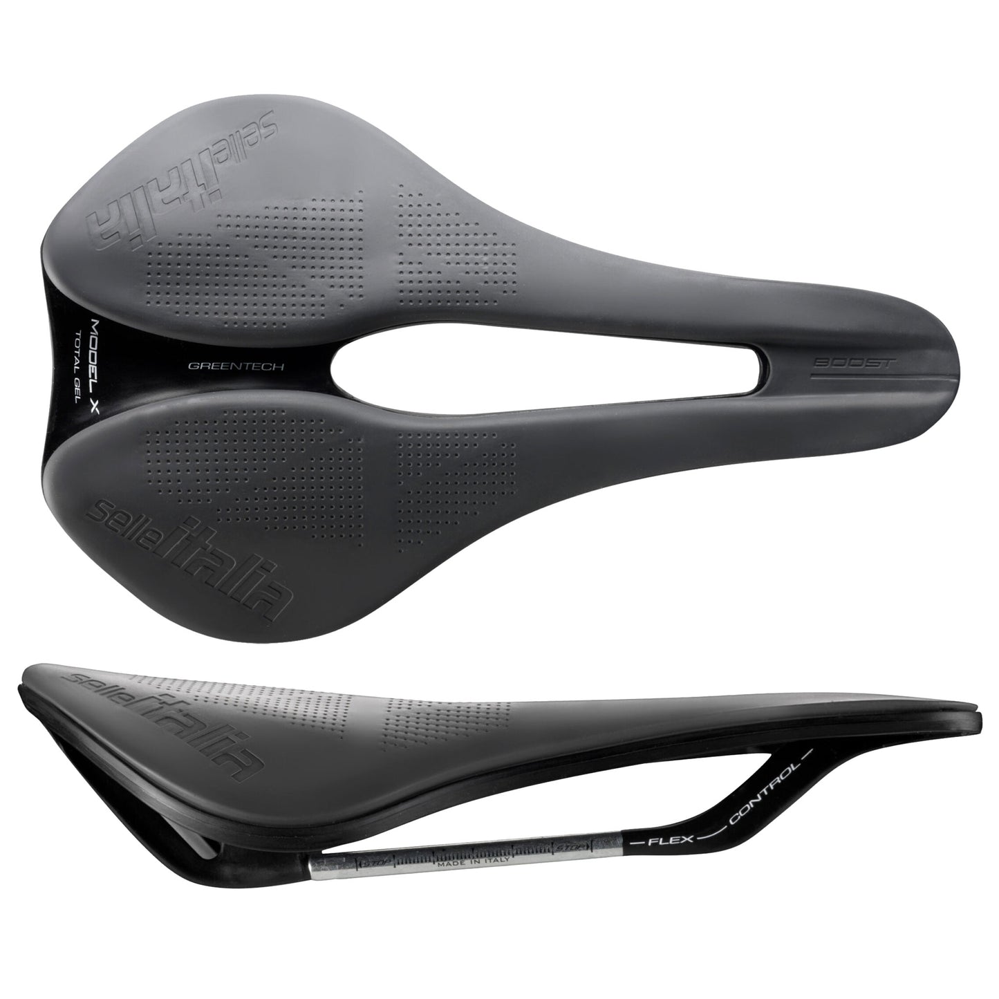 Selle Italia Model-X Superflow Saddle, L3, Geen-Tek, FeC.